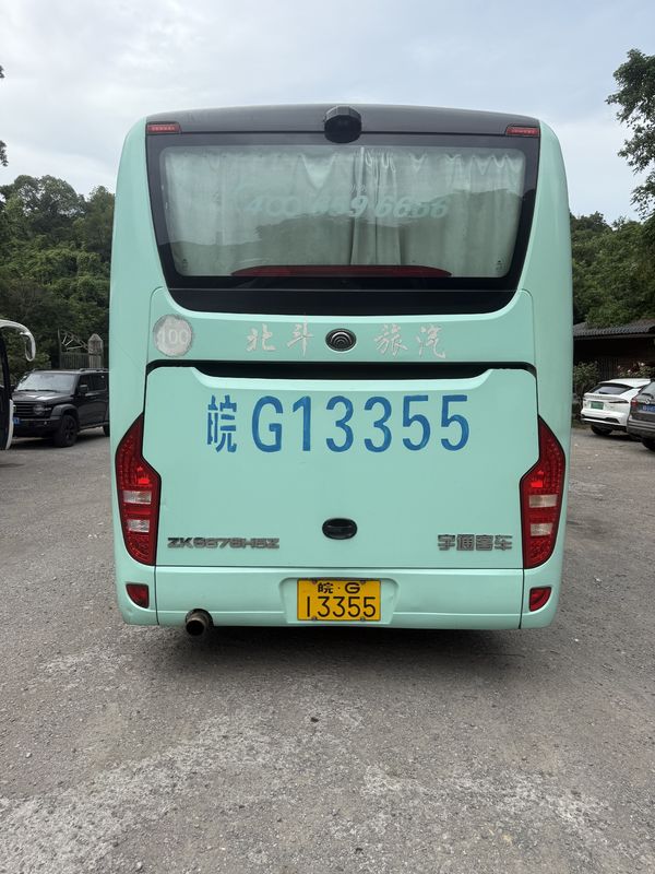 53 lugares 2023 ano usado Yutong ônibus ZK6906 motor diesel RHD LHD motorista direção sem acidente