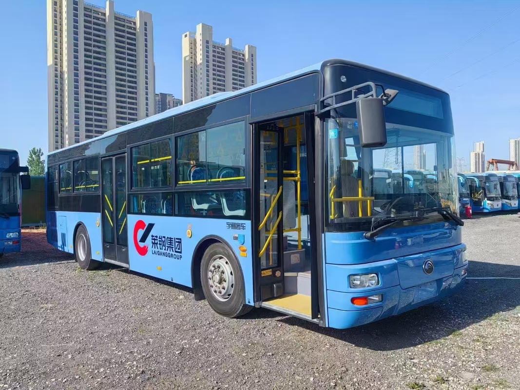 Used Yutong City Bus Diesel 12m Luxury Tour Commuter Airport School Church Bus