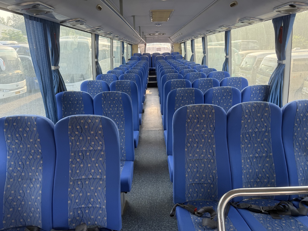 Second Hand 12m Yutong Coach Bus 55 Seater Weichai Tour Diesel Airport Church Cummuter School Interurban Intercity Buses