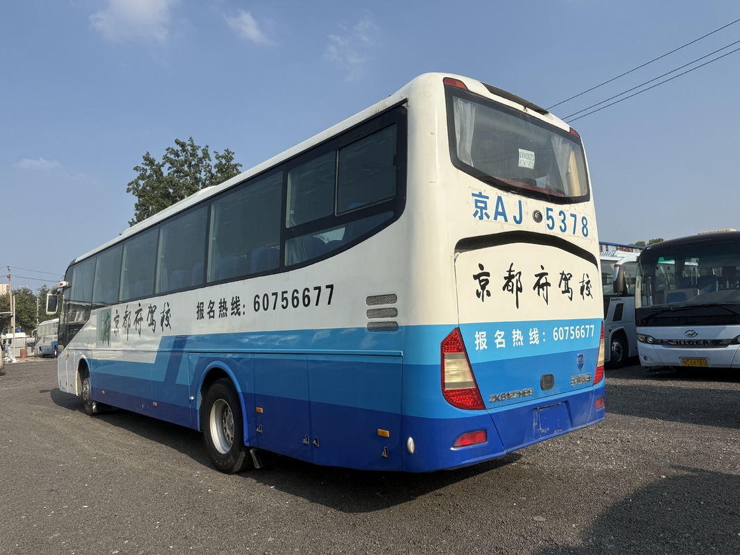 Second Hand 12m Yutong Coach Bus 55 Seater Weichai Tour Diesel Airport Church Cummuter School Interurban Intercity Buses