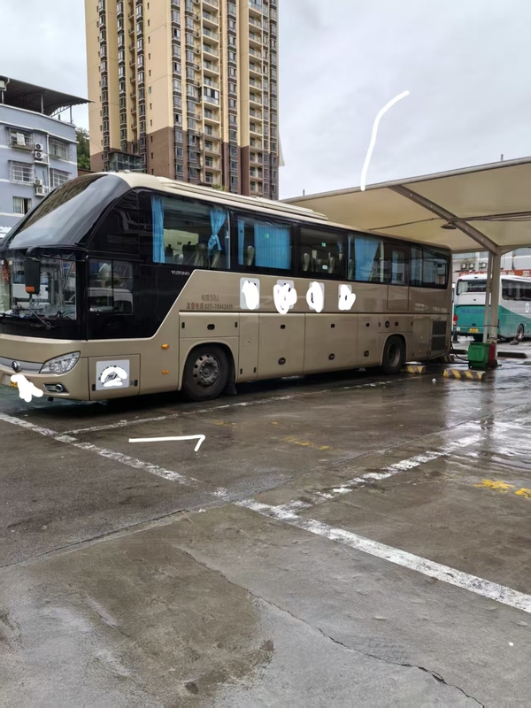 Used Yutong Coach Bus 55 Seater ZK6122 Second Hand Church Intercity Airport School Cummuter Interurban Buses Weichai Engine