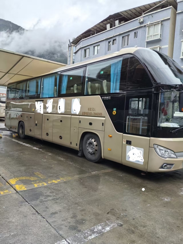 Used Yutong Coach Bus 55 Seater ZK6122 Second Hand Church Intercity Airport School Cummuter Interurban Buses Weichai Engine