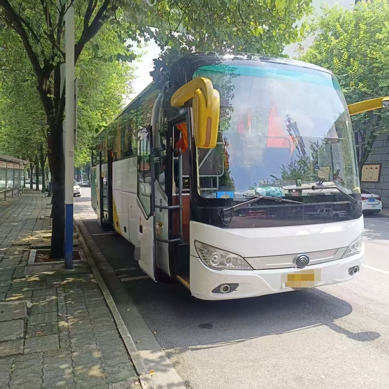 Second Hand Diesel 12m Yutong Coach Bus 55 Seater Weichai Tour Airport Church Cummuter School Interurban Intercity Buses RHD/LHD
