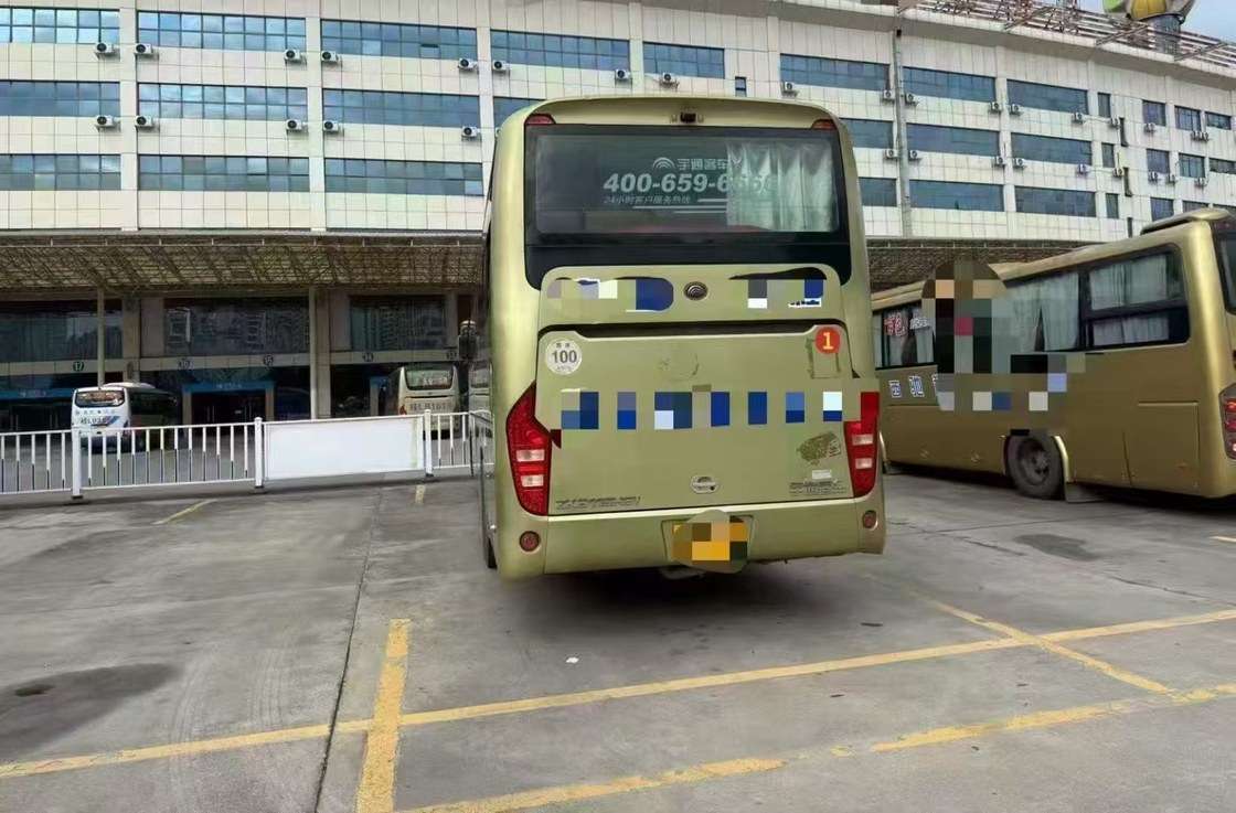 Usado 49 lugares Diesel Yutong Ônibus Weichai Tour Aeroporto Igreja Escola Interurbana Intercidade Ônibus Rhd/Lhd