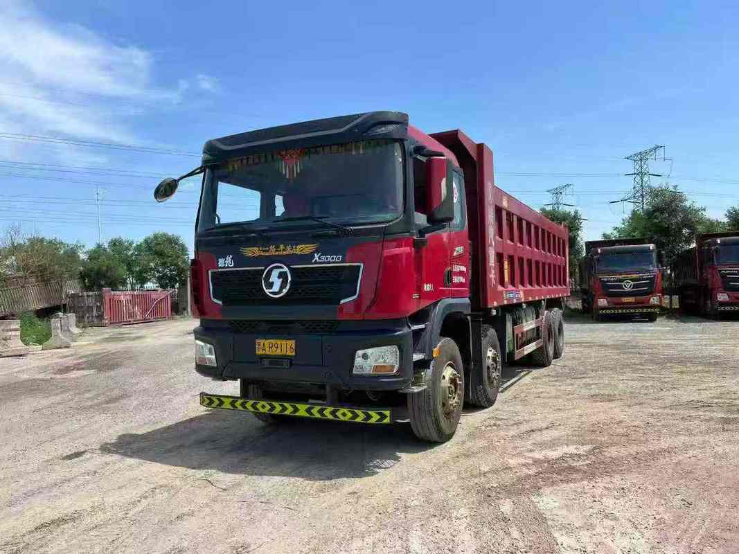 8x4 camião de descarga usado Shacman X3000 Weichai 500hp camião de descarga Volquete Volteo Rhd/Lhd