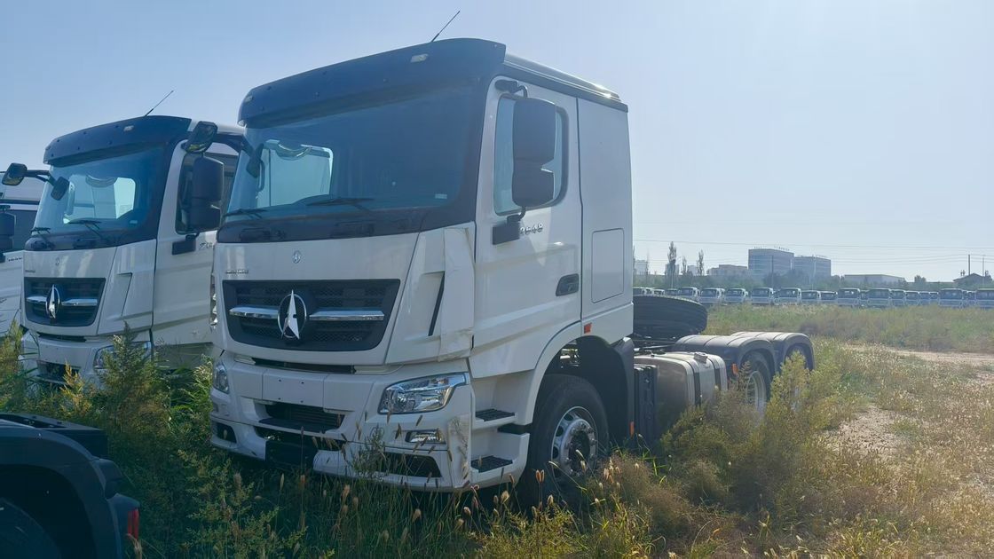 Usado Beiben Trator Camião 6x4 Trator 10 Roda 480hp Lhd/Rhd África Preço 6x6