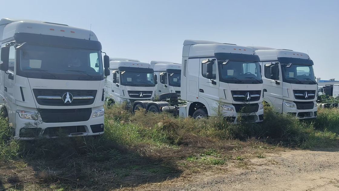 Usado Beiben Trator Camião 6x4 Trator 10 Roda 480hp Lhd/Rhd África Preço 6x6