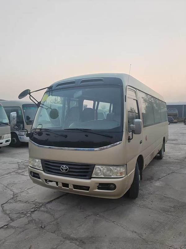 Second Hand Toyota Coaster Bus 29 Seater Diesel Commercial Business Coach Commuter Shuttle Buses