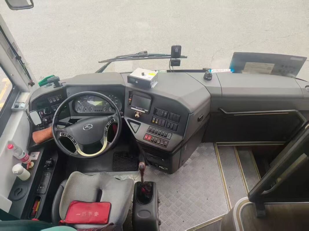 50 lugares usados Diesel Kinglong ônibus Ghana Congo Weichai Motor Tour Interurban Intercity ônibus Rhd/Lhd