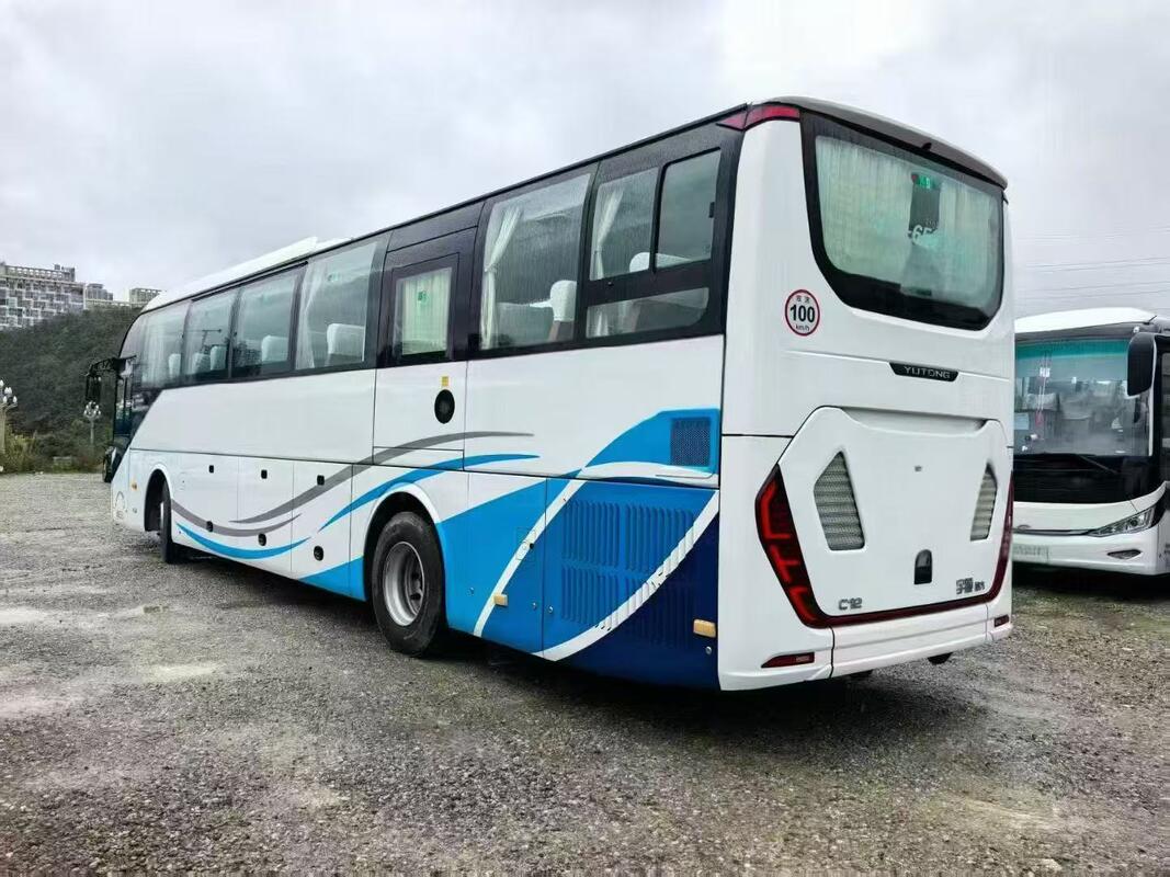Used Yutong Bus 50 Seater C12 Luxury 2024 Year Yutong Zk6127 Leafspring Weichai Engine Tour Bus Ghana