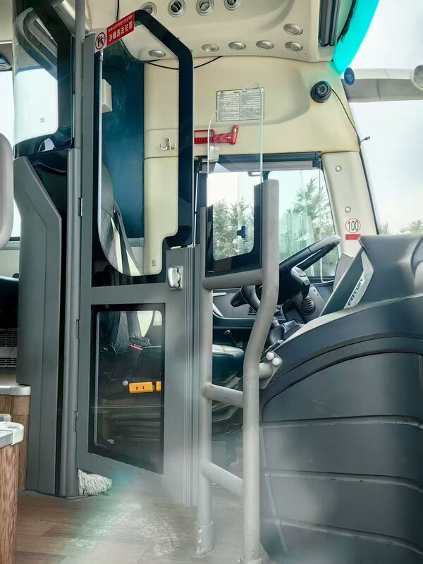 Autobus Foton Diesel Usado de 50 lugares Leafspring Commuter Escola Aeroporto Igreja Ônibus de ônibus