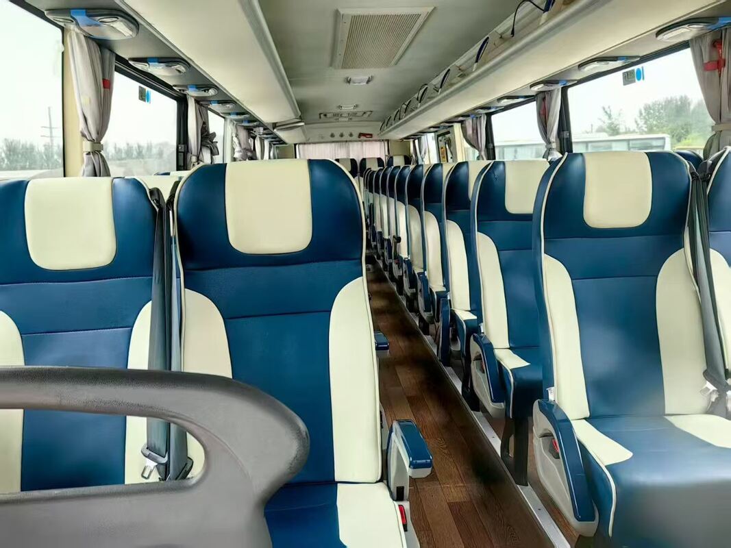 Autobus Foton Diesel Usado de 50 lugares Leafspring Commuter Escola Aeroporto Igreja Ônibus de ônibus