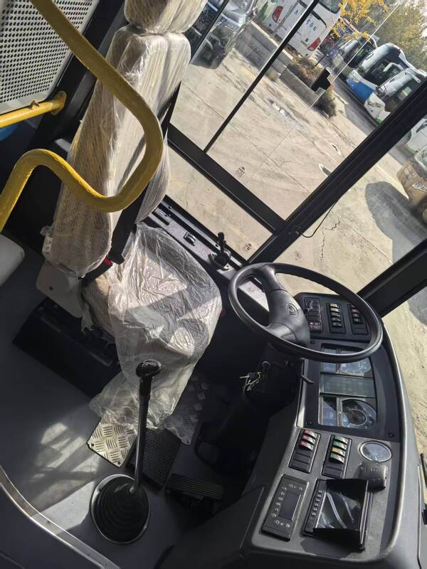 Ônibus urbano Yutong a diesel/GNC usado, LHD, ônibus de transporte público de segunda mão