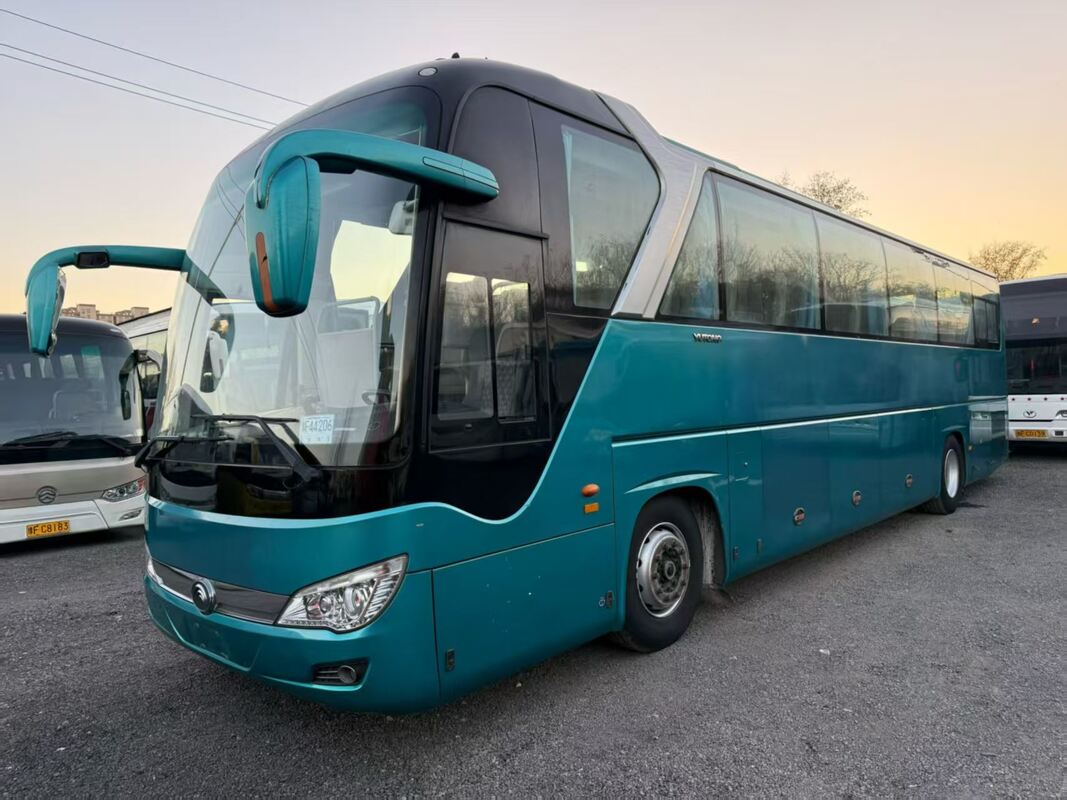 Novo autocarro de segunda mão Yutong Zk6122 Weichai Suspensão aérea 50 lugares Luxo transporte com ar condicionado