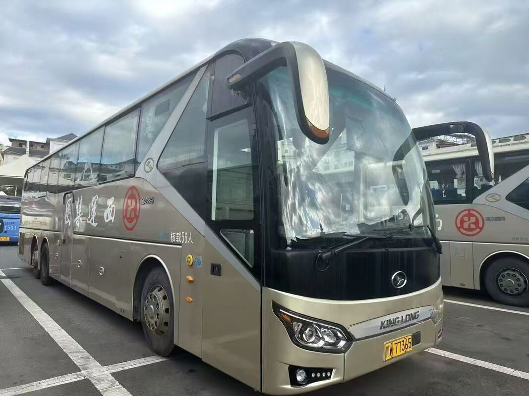 Ônibus Coach Recém-Chegado Usado Yutong XMQ6135 Weichai   Suspensão Pneumática 56 Lugares  Transporte de Luxo Com Ar Condicionado