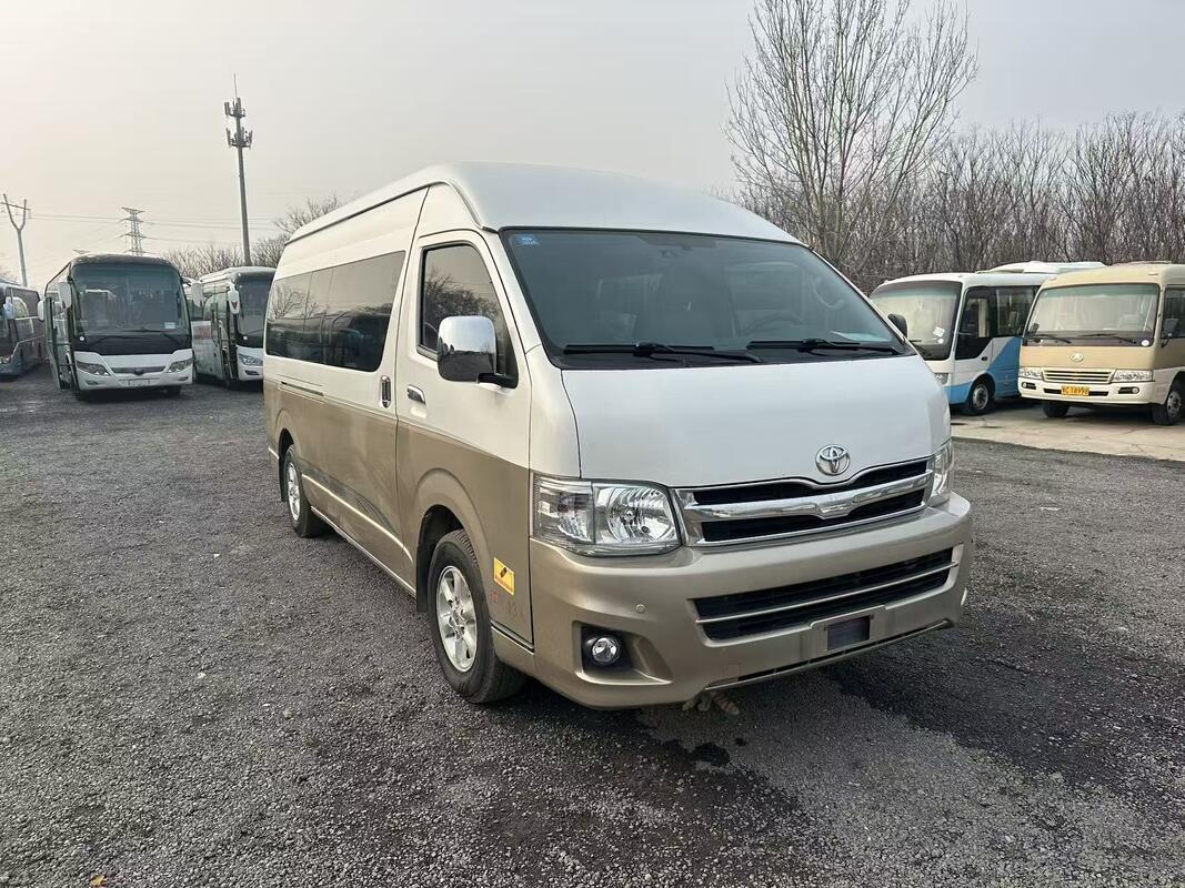 13 Seats Gasoline Used To-yota Hiace Bus 2nd Hand Mini Bus 2010 Year Hiace Bus
