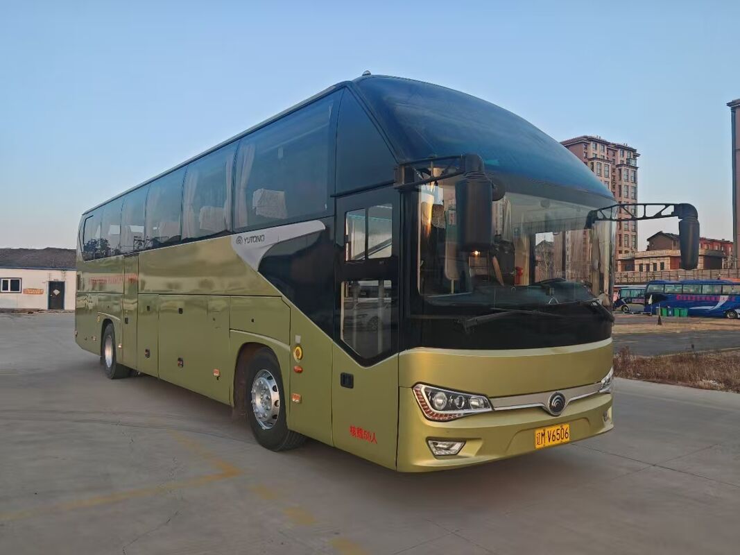 Novo autocarro de segunda mão Yu-tong ZK6128 Yuchai 50 lugares 2021 Transporte de luxo com ar condicionado