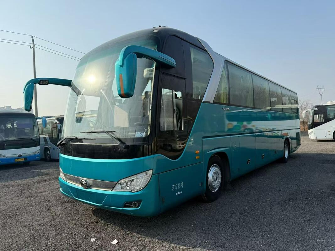 Coach Bus Second Hand Yutong Zk6122 Weichai 375hp  Leaf Spring 50 Seats  Lux Transport With Air Condition