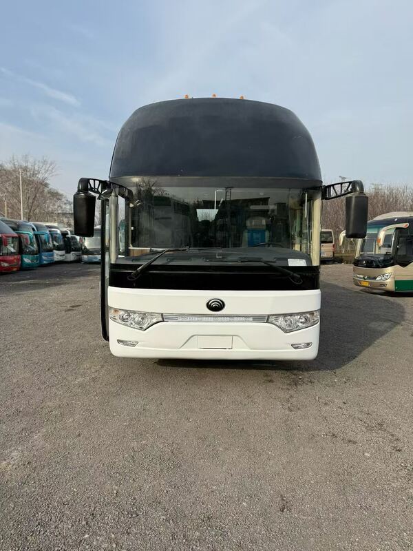 Used Coach Bus Yutong Zk6122 Yuchai 330hp  Leaf Spring 50 Seats  Lux Transport With Air Condition