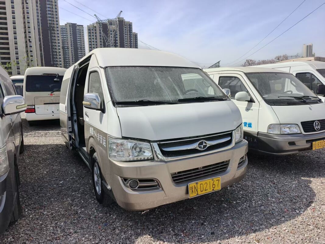 Ônibus Hiace Usados Motor Jiulong Isuzu Euro 4 Diesel 18 Lugares Com Ar Condicionado Para Transporte ou Curta Distância