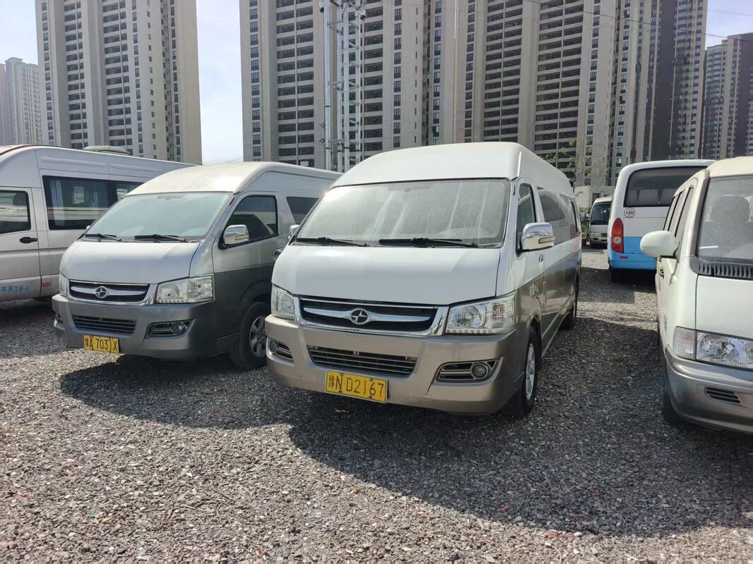 Ônibus Hiace Usados Motor Jiulong Isuzu Euro 4 Diesel 18 Lugares Com Ar Condicionado Para Transporte ou Curta Distância