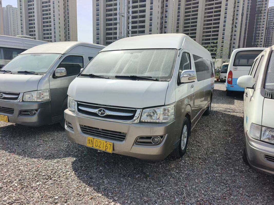 Ônibus Hiace Usados Motor Jiulong Isuzu Euro 4 Diesel 18 Lugares Com Ar Condicionado Para Transporte ou Curta Distância