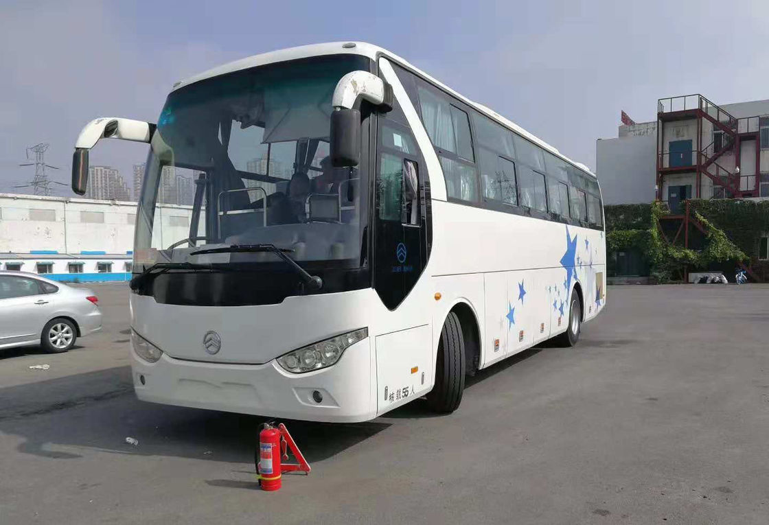 Nove por cento de tipo dourado usado novo do combustível diesel do tipo do dragão do ônibus de excursão com 55 assentos