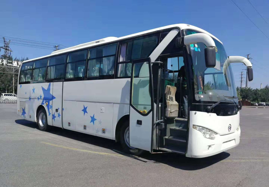 Nove por cento de tipo dourado usado novo do combustível diesel do tipo do dragão do ônibus de excursão com 55 assentos