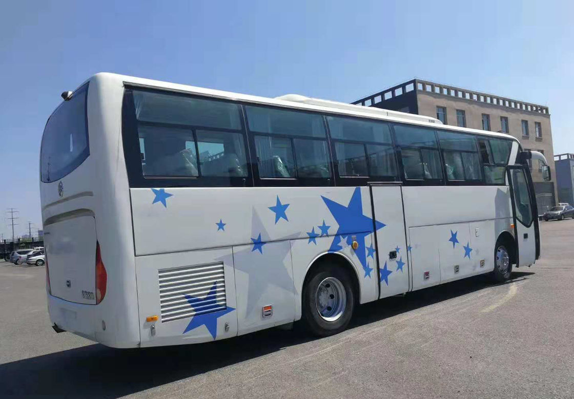 Nove por cento de tipo dourado usado novo do combustível diesel do tipo do dragão do ônibus de excursão com 55 assentos