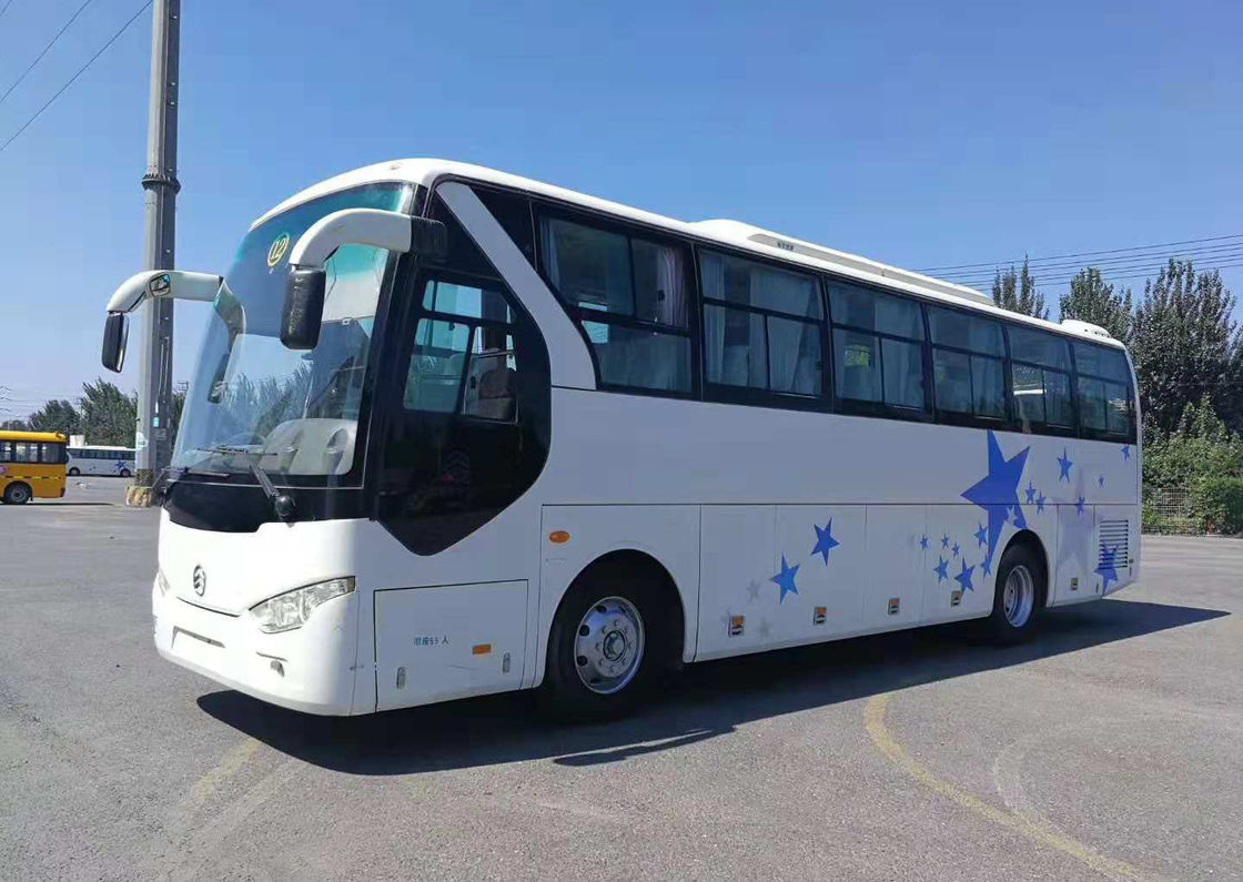 Nove por cento de tipo dourado usado novo do combustível diesel do tipo do dragão do ônibus de excursão com 55 assentos