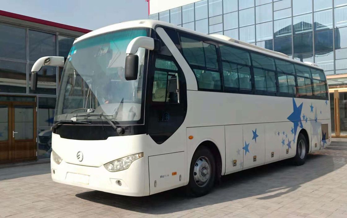 Nove por cento de tipo dourado usado novo do combustível diesel do tipo do dragão do ônibus de excursão com 55 assentos