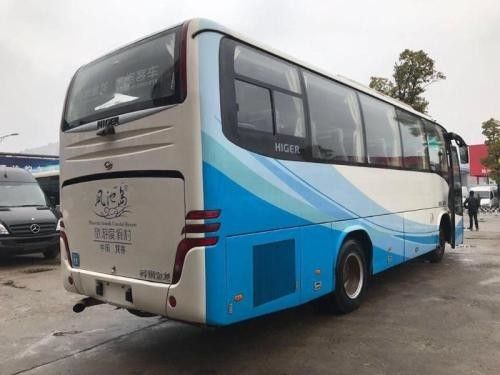 O grande tipo mais alto do ônibus de excursão da mão do desempenho segundo com 49 assentos jejua 6 engrenagens