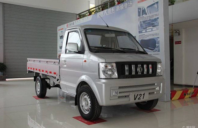 Mini caminhão de Dongfeng RHD, mini modelo diesel usado das camionetes V21 com poder máximo 20KW