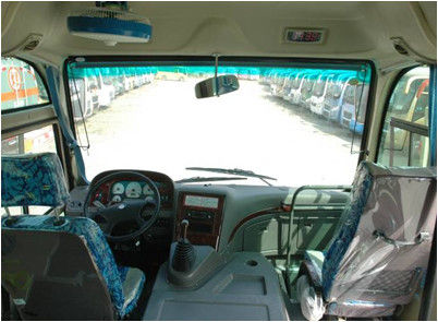 Assentos de 2008 anos 31 usados Euro diesel IV do poder do tipo de Dongfeng do ônibus do treinador viajando