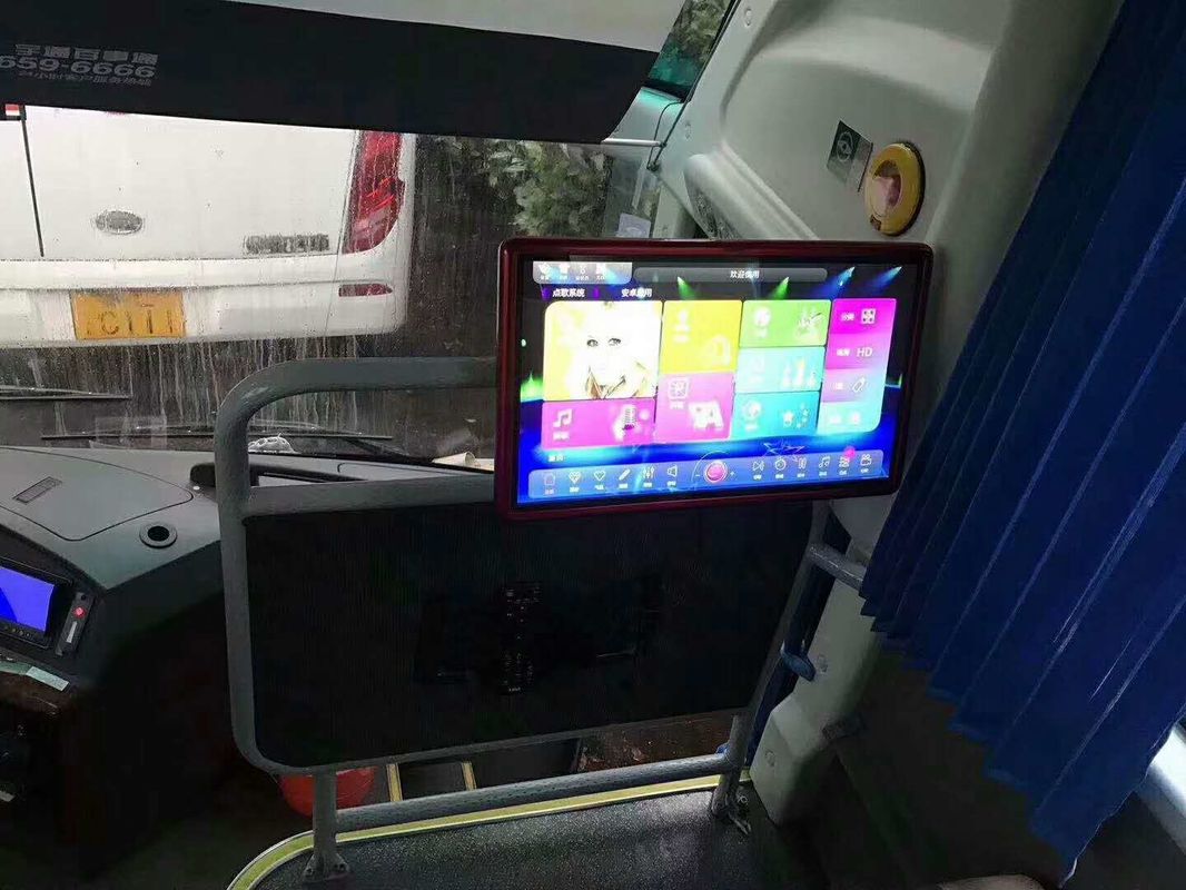 39 assentos usaram ônibus de YUTONG porta eletrônica de 2013 anos com a bolsa a ar do cofre forte do toalete