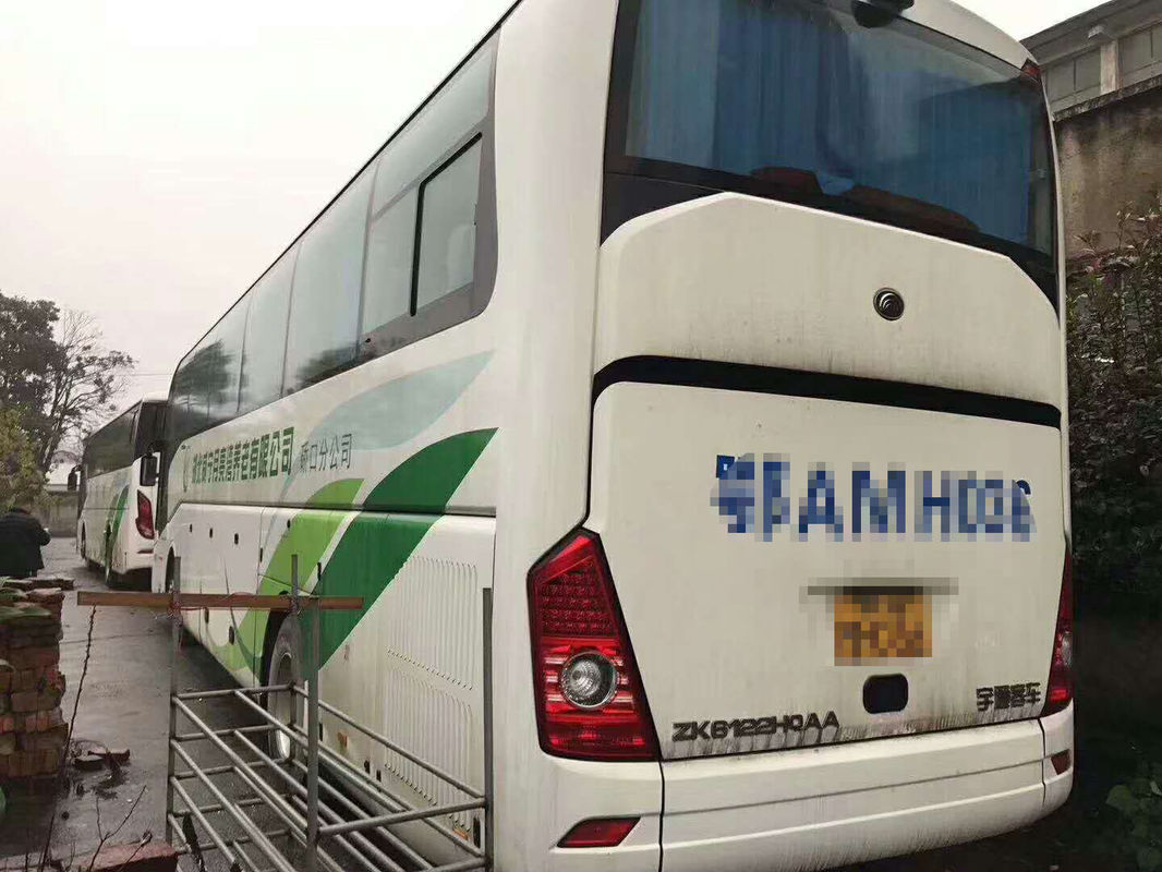 39 assentos usaram ônibus de YUTONG porta eletrônica de 2013 anos com a bolsa a ar do cofre forte do toalete