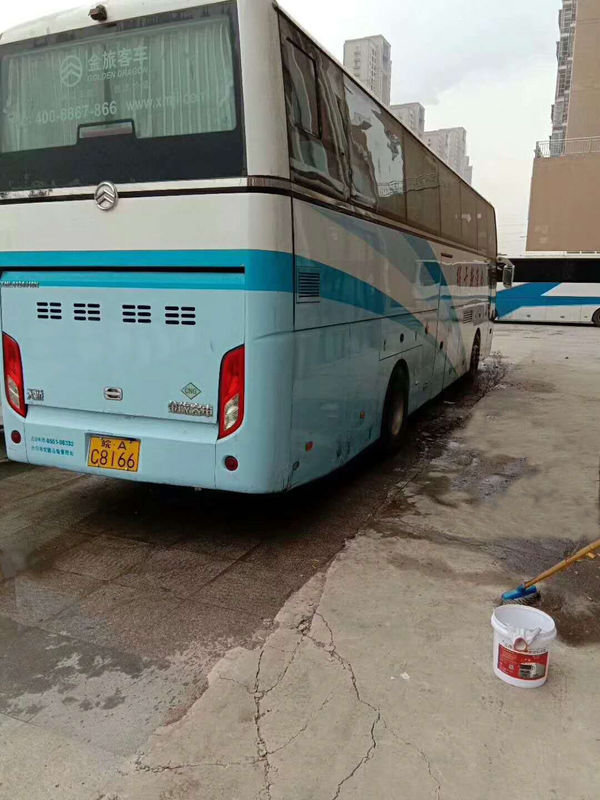 48 assentos usaram os treinadores de motor, chassi da bolsa a ar da segunda mão do treinador com os seis pneus novos