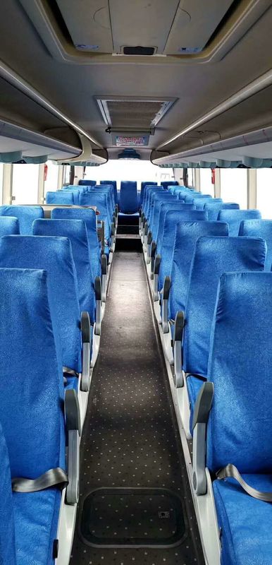 21 ônibus da mão dos assentos segundos, ò motor diesel do rei Longo Tipo Com Yuchai do treinador da mão