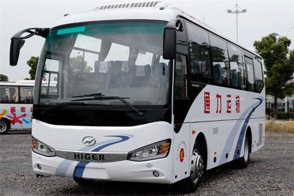 O mini ônibus mais altamente 35 usado Seat, diesel usado treina a distância entre o eixo dianteira e traseira 4250mm da velocidade de 100 km/h