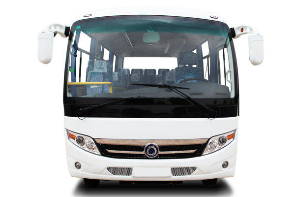 Ônibus da mão do tipo segundo de Shenlong mini, mini ônibus escolar usado 19 Seat 95 km/h de velocidade máxima