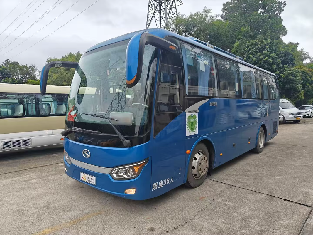 Ônibus de 38 lugares usado e certificado XMQ6898 usado, LHD, bem conservado e econômico