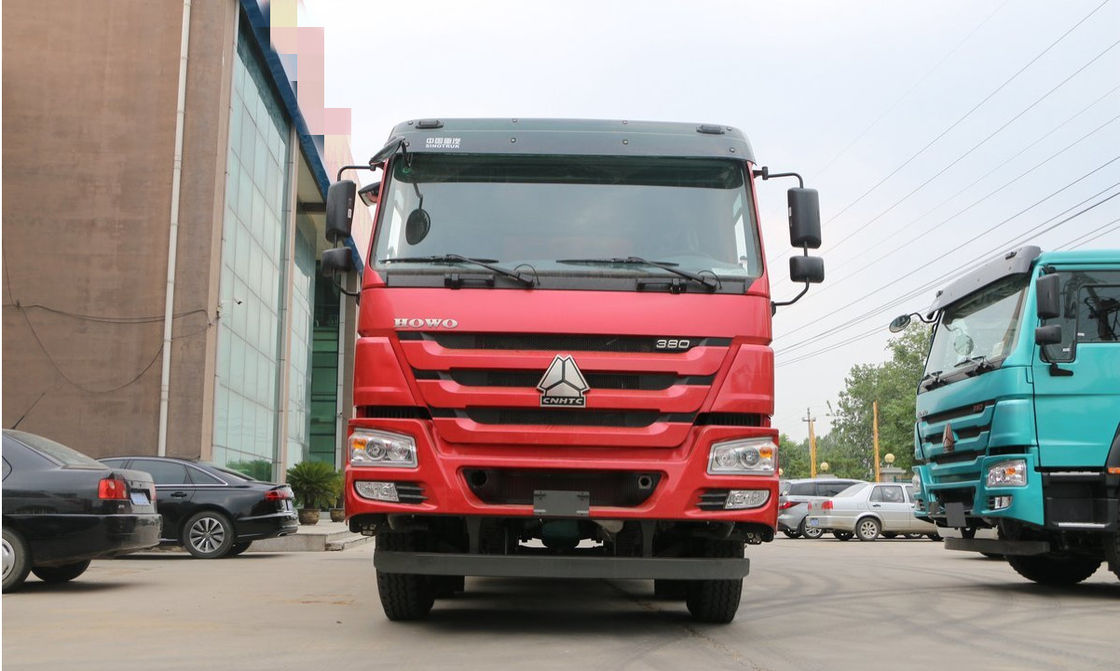 HOWO 371HP 8 x 4 usou o caminhão basculante, caminhões de caminhão basculante resistentes da segunda mão