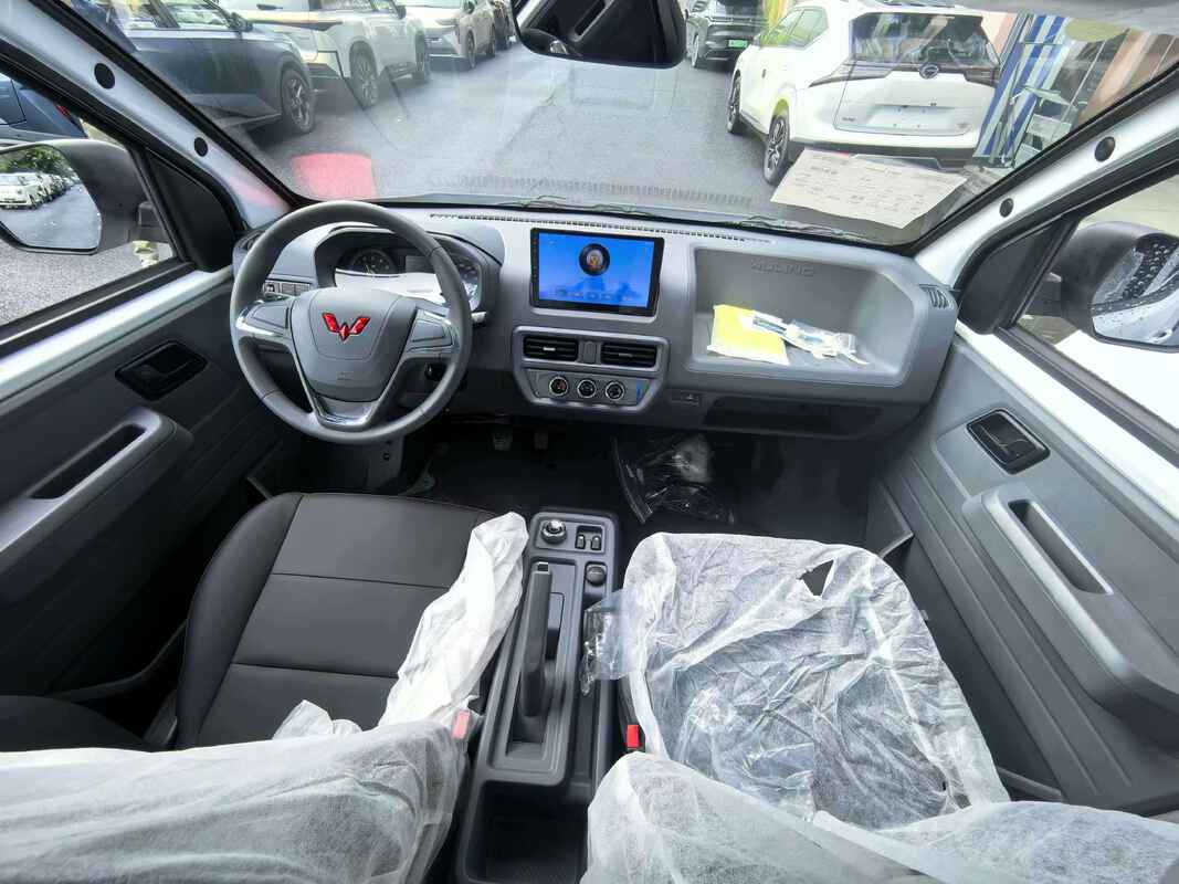 Wuling Yangguang EV, microônibus elétrico, van elétrica de passageiros de 9 lugares, ônibus elétrico puro, ônibus elétrico leve, microônibus elétrico LHD