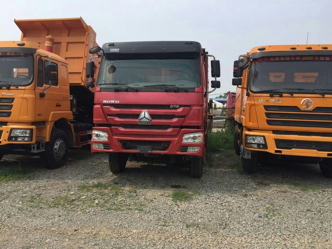 A capacidade de carga útil de 30 toneladas usou o caminhão basculante, caminhões de caminhão basculante usados tipo de HOWO