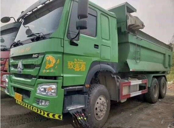 O motor 340HP do Euro IV usou o caminhão basculante com movimentação 6x4 para a venda
