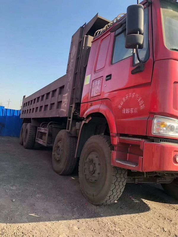 Howo 8x4 usou a roda do caminhão basculante 12 30-40 toneladas com agradável não olhando nenhum dano