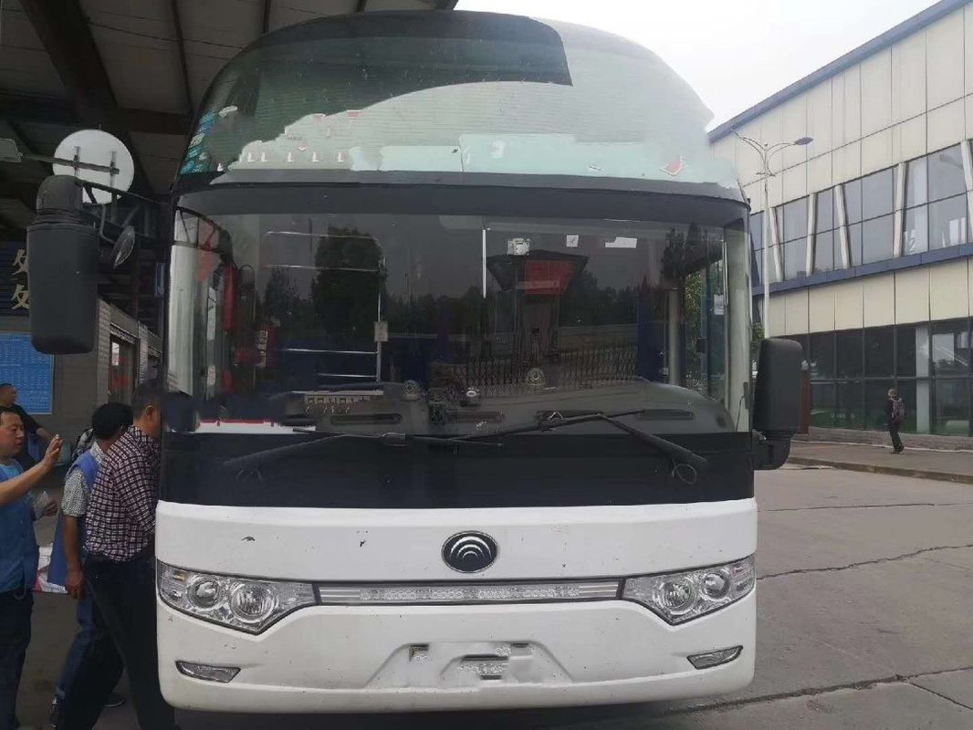 Assentos fortes usados diesel do quadro 25-57 de Bus Yutong zk6127 do treinador com toalete da C.A.