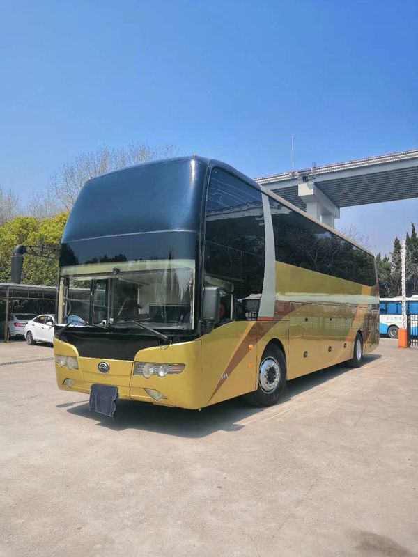 Yutong usado 2013 anos transporta 59 Seaters uma camada e meia direção da mão esquerda