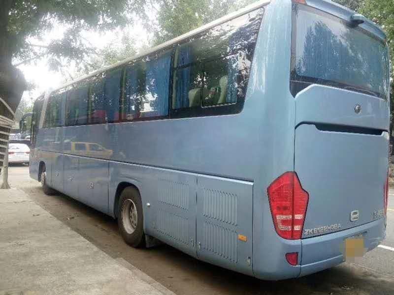 Ônibus diesel do treinador de Zk 6122 55 Seater do ônibus de turista da mão de Yutong segundo com vídeo da C.A.