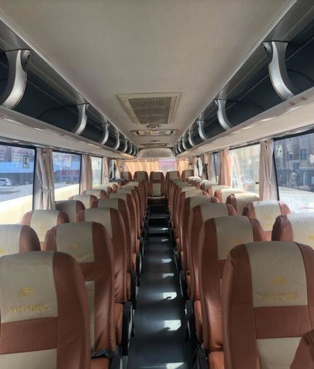 Yutong usado mútuo transporta a cor opcional dos assentos do modelo 55 de Zk 6107